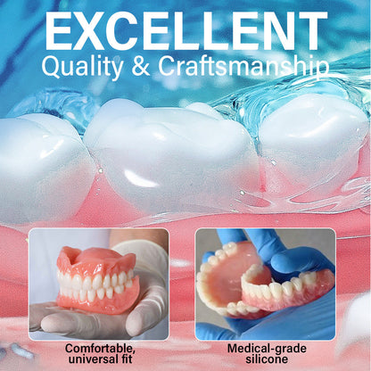 HZA® Medical Full Denture with Strong Suction ✅ Made and Shipped from the USA🍀